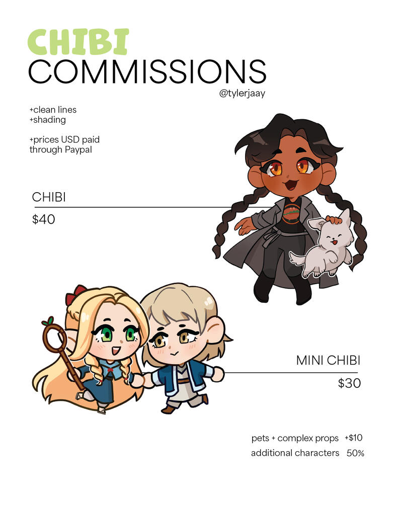 Tylerjaay Chibi Comms